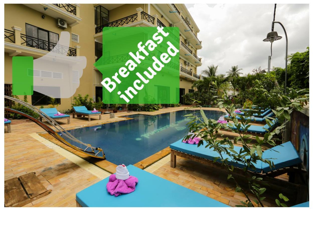 Blue Diamond Hostel Баттамбанг Экстерьер фото